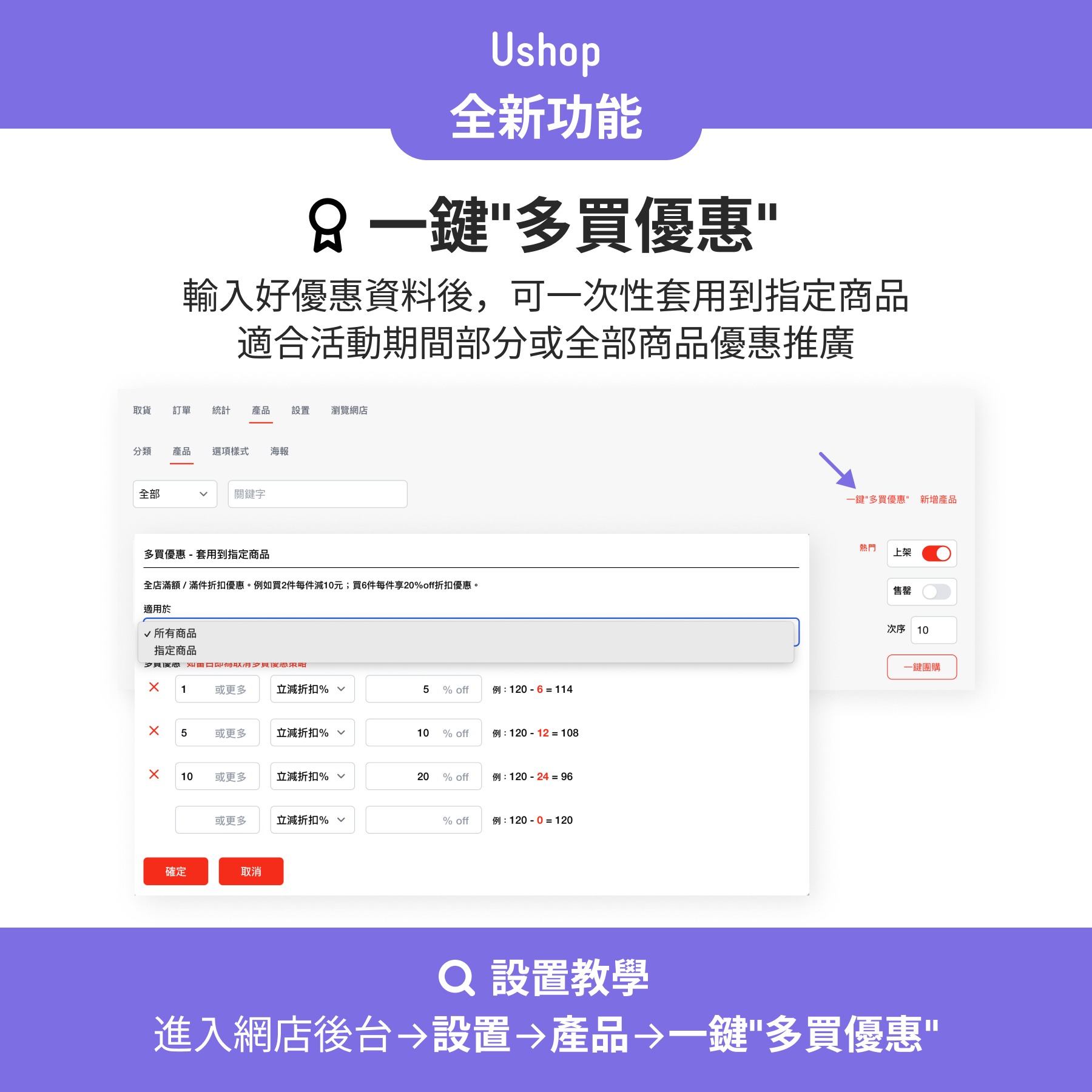 商品上架步驟圖